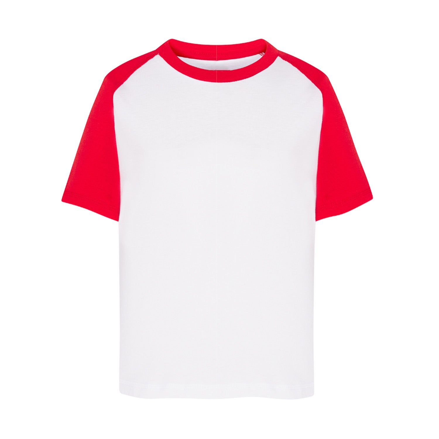 Camiseta Bicolor Manga Corta Niño 185 g/m² - Personalizable - KAMI