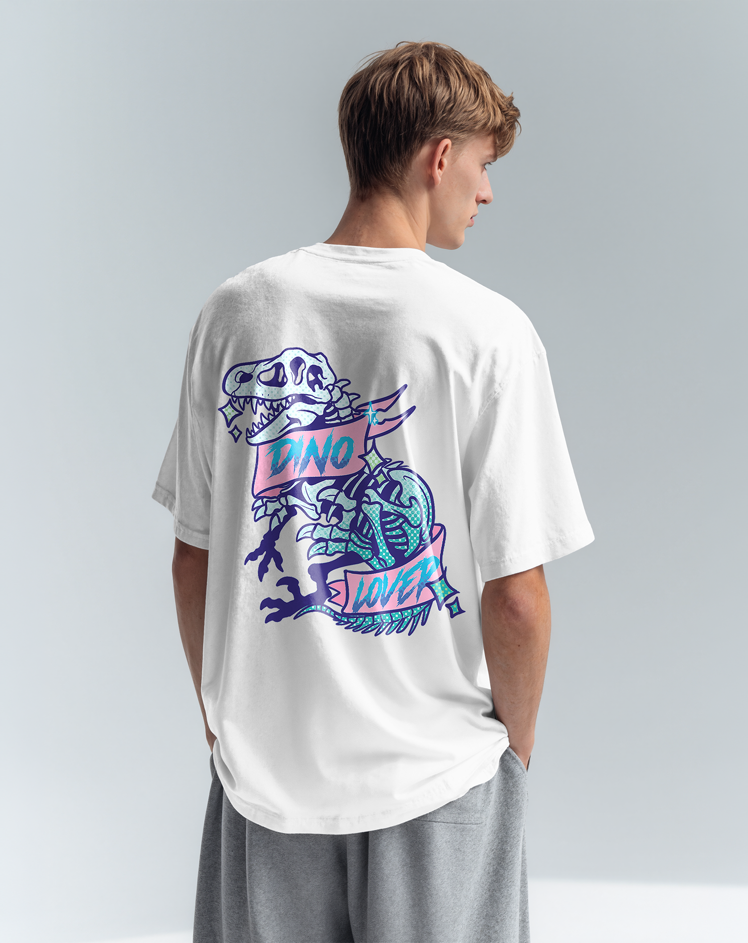 Dino lover TAUTUAJE - Camiseta - KAMI