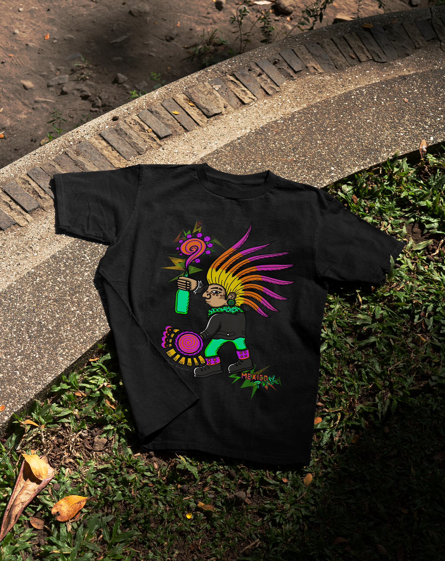 México Punk NUNA NINGUNA - Camiseta - KAMI