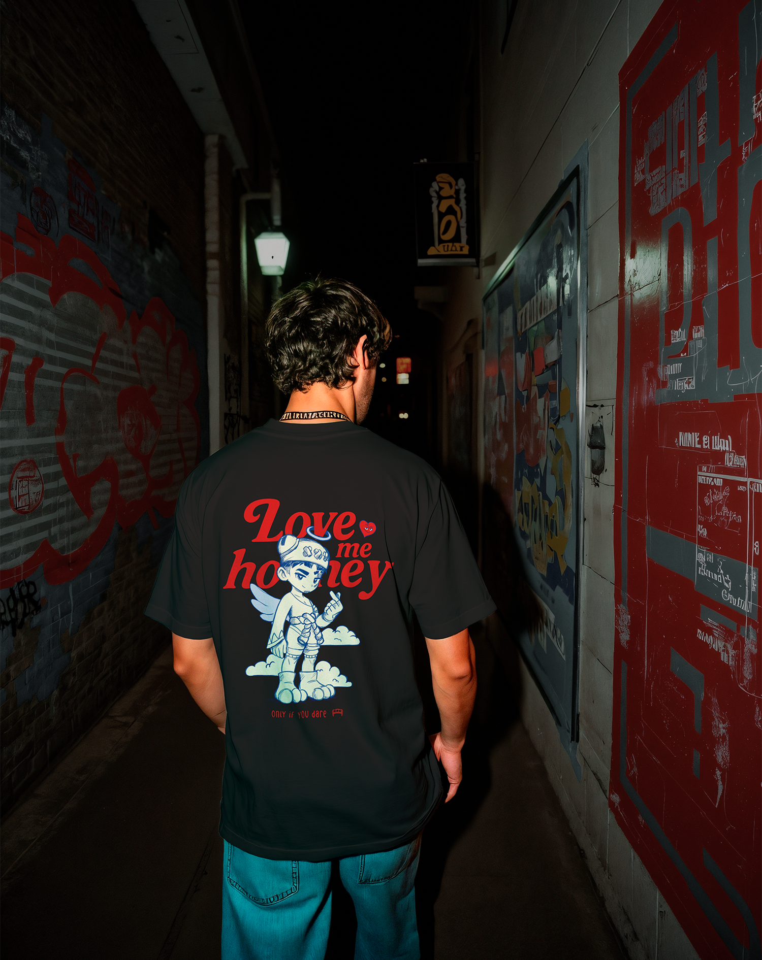 love me honey 3DLUCIIA - Camiseta - KAMI