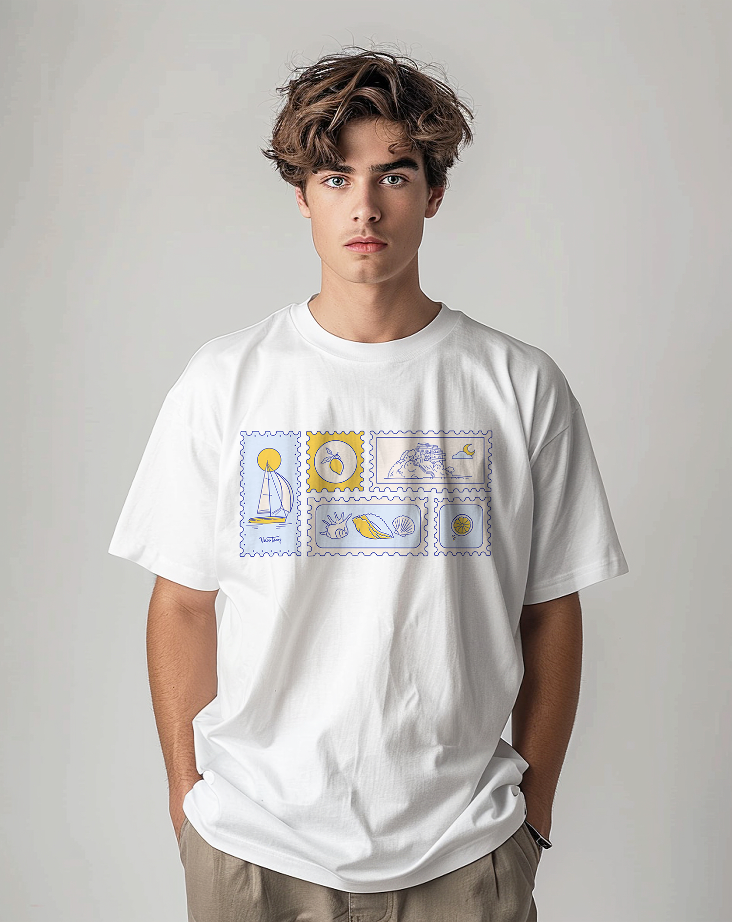 Postcards from Summer KAMI DESIGNS - Camiseta - KAMI