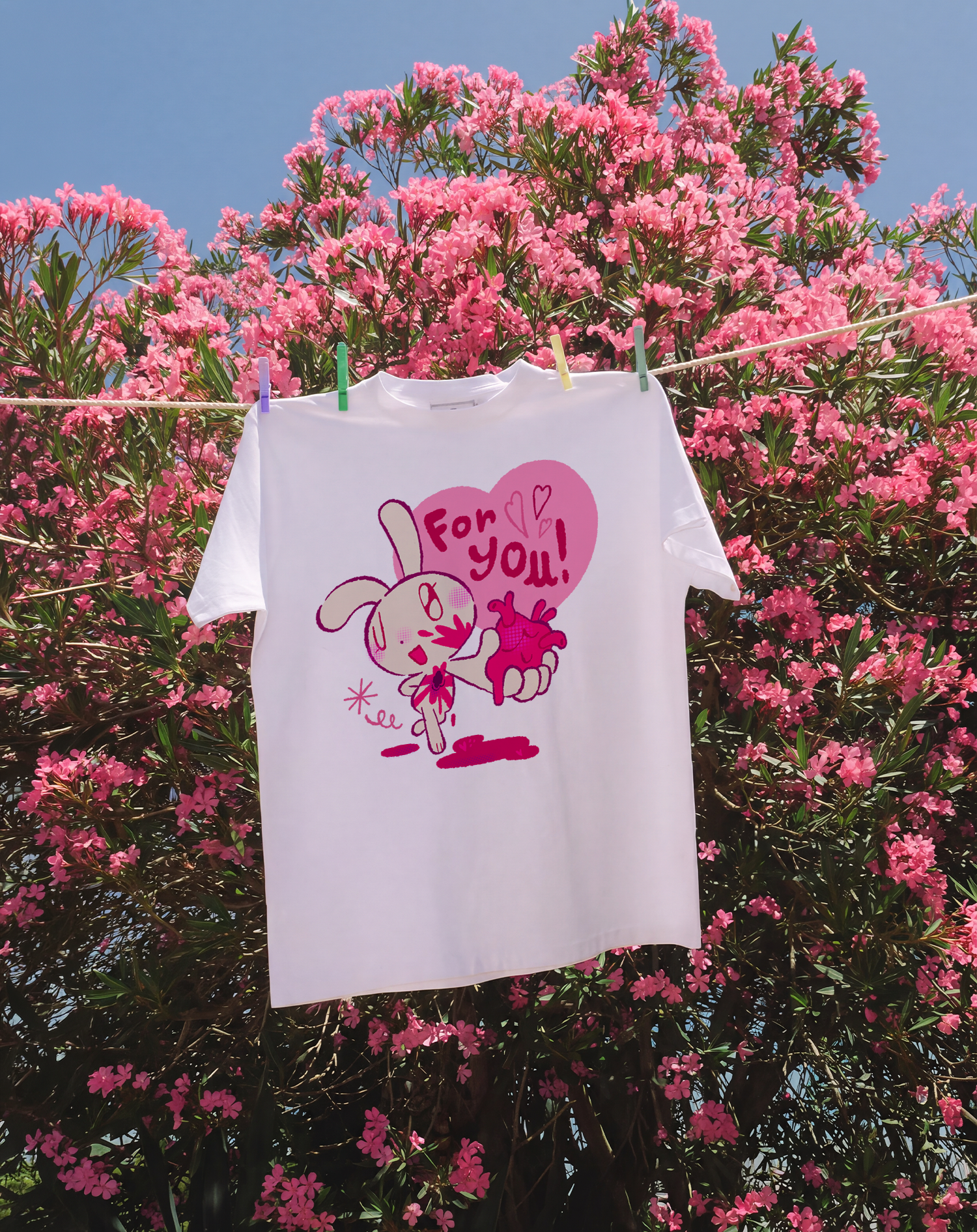 Love Bunny VIKIPUNTOCOM - Camiseta - KAMI