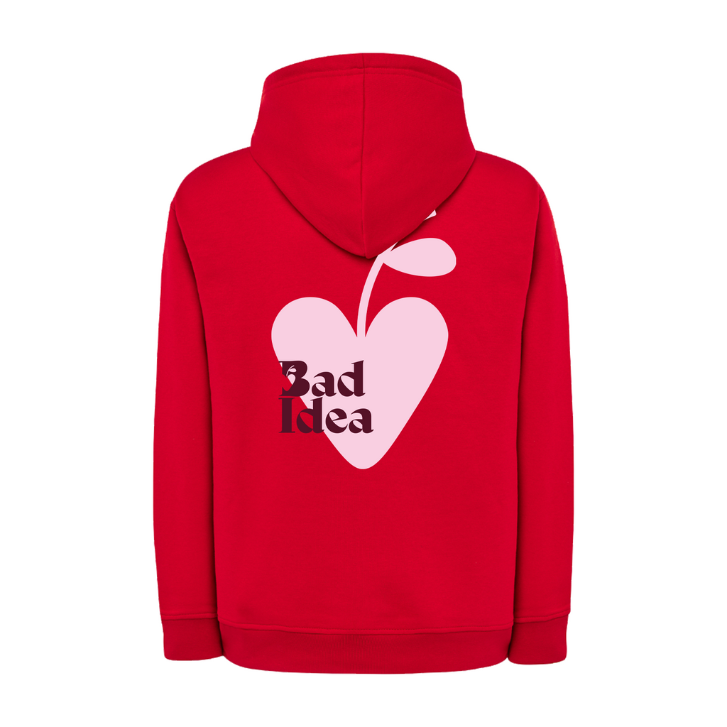Pink Heart BAD IDEA - Sudadera