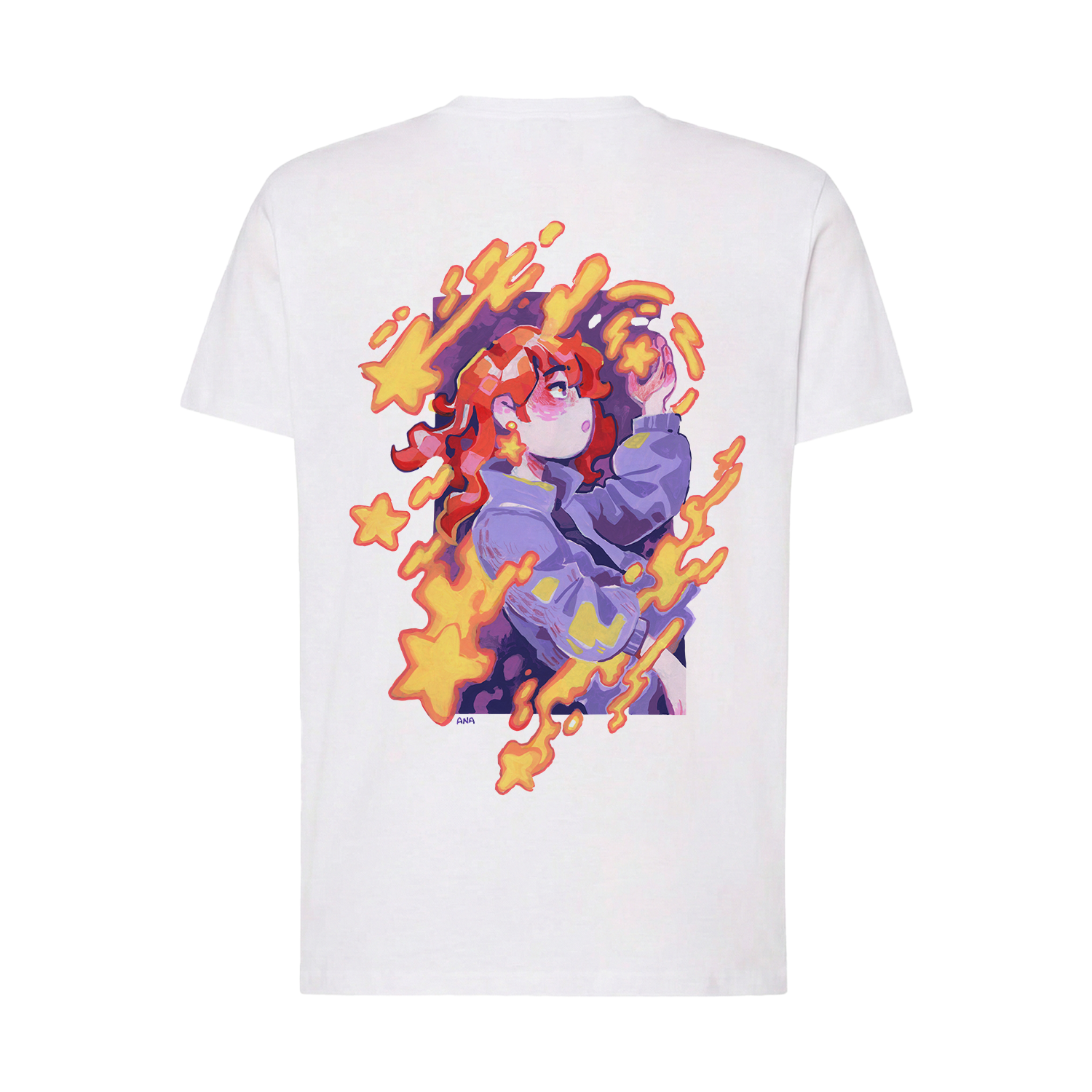 star girl y star fragment ANAPI - Camiseta - KAMI