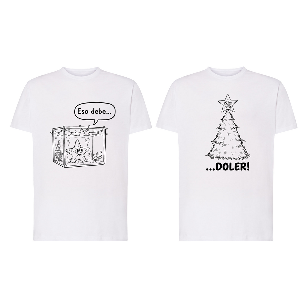 ESO DEBE DE DOLER (2 camisetas) - Kami Designs - KAMI
