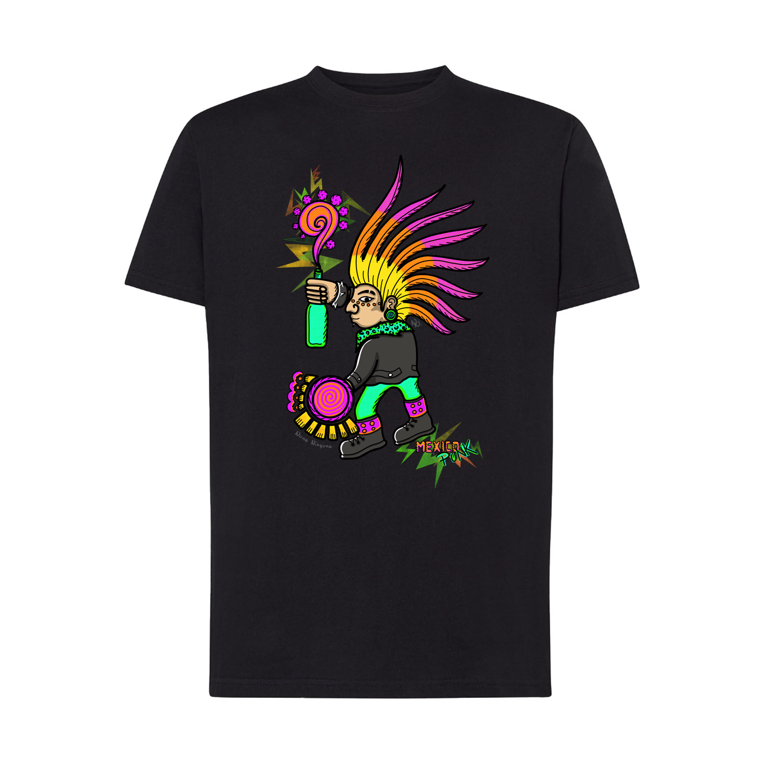 México Punk NUNA NINGUNA - Camiseta - KAMI
