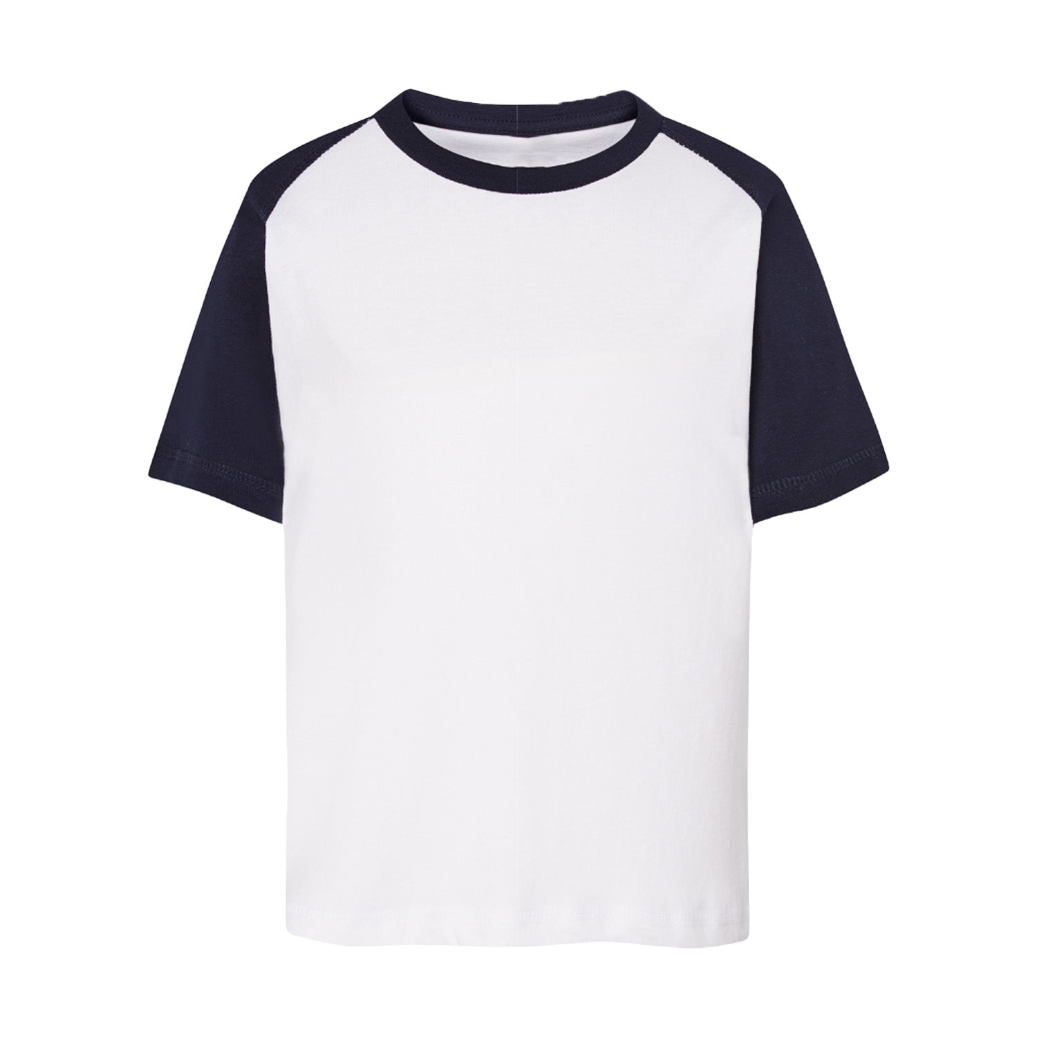 Camiseta Bicolor Manga Corta Niño 185 g/m² - Personalizable - KAMI