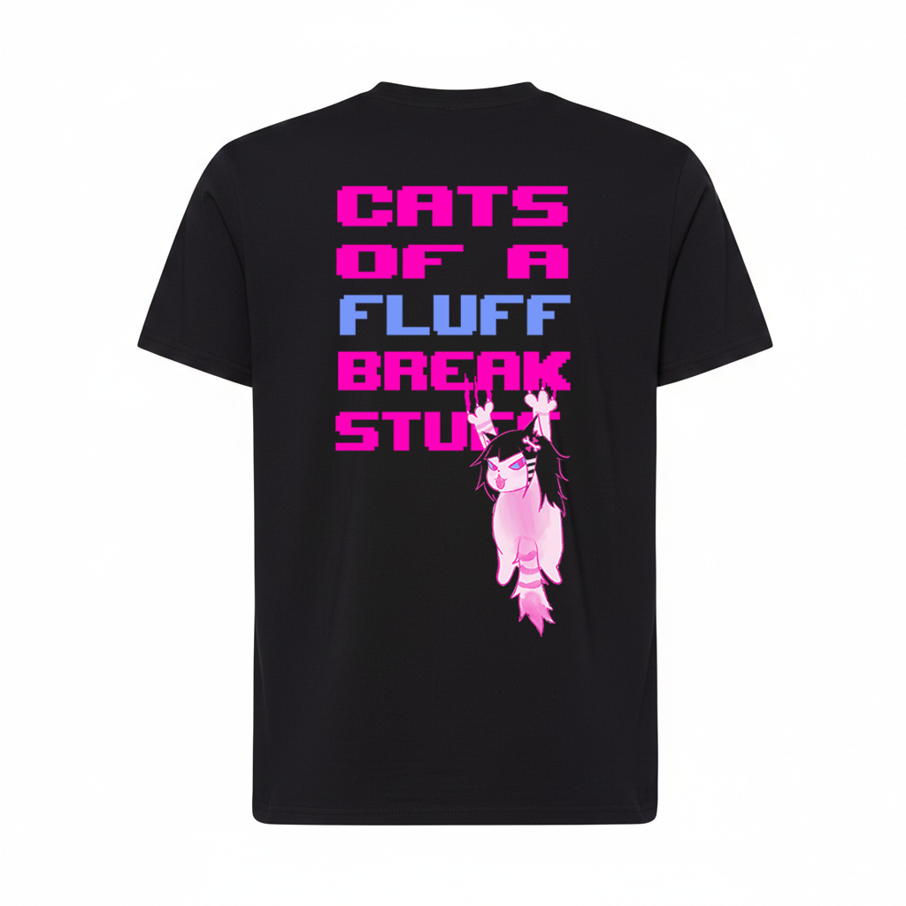CATS OF A FLUFF Elo's tea time - Camiseta - KAMI