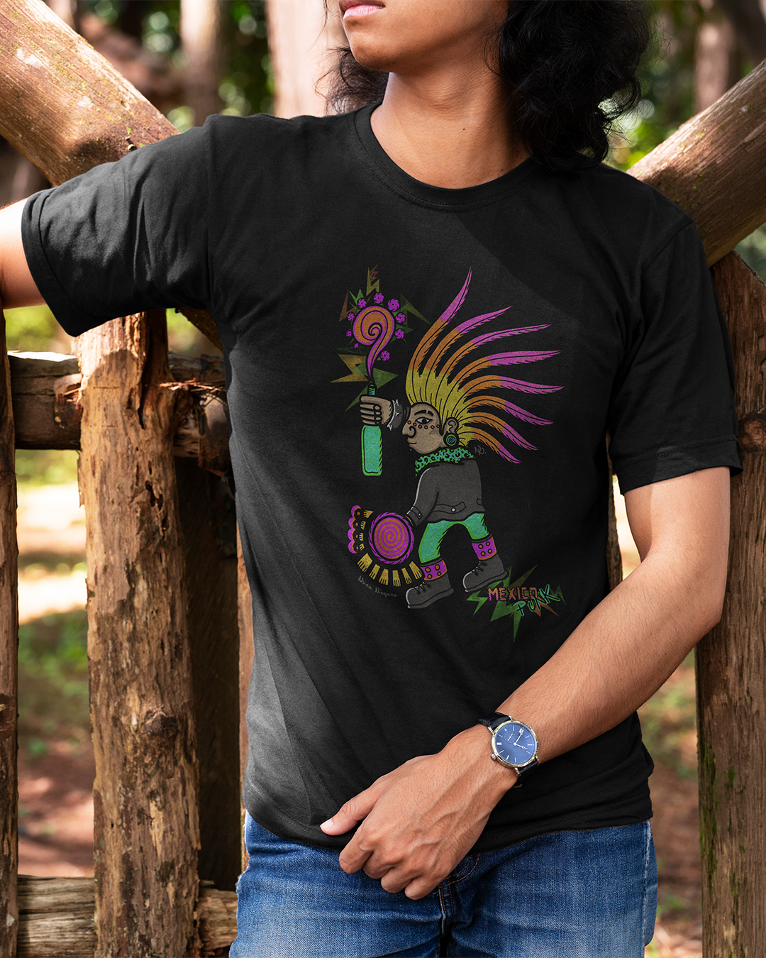 Mexico Punk NUNA NINGUNA - T-shirt