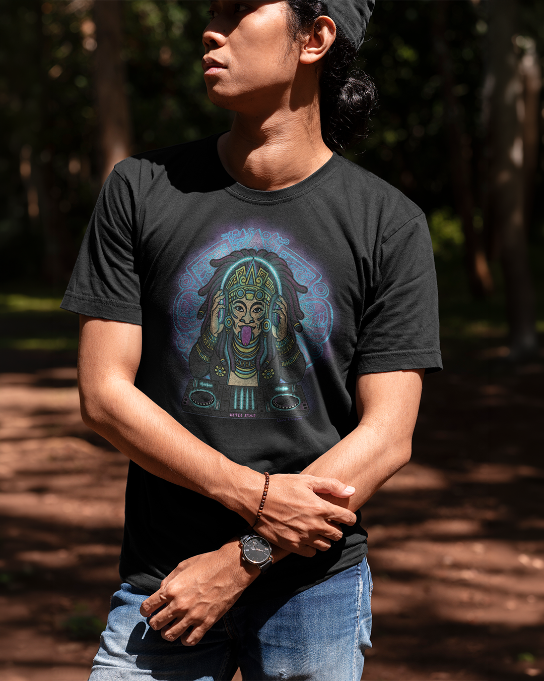 Aztec Style NUNA NINGUNA - T-shirt