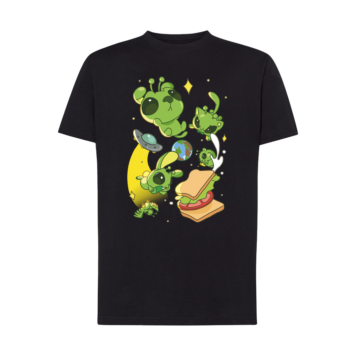 Cosmic cuties Alexbunn - Camiseta - KAMI