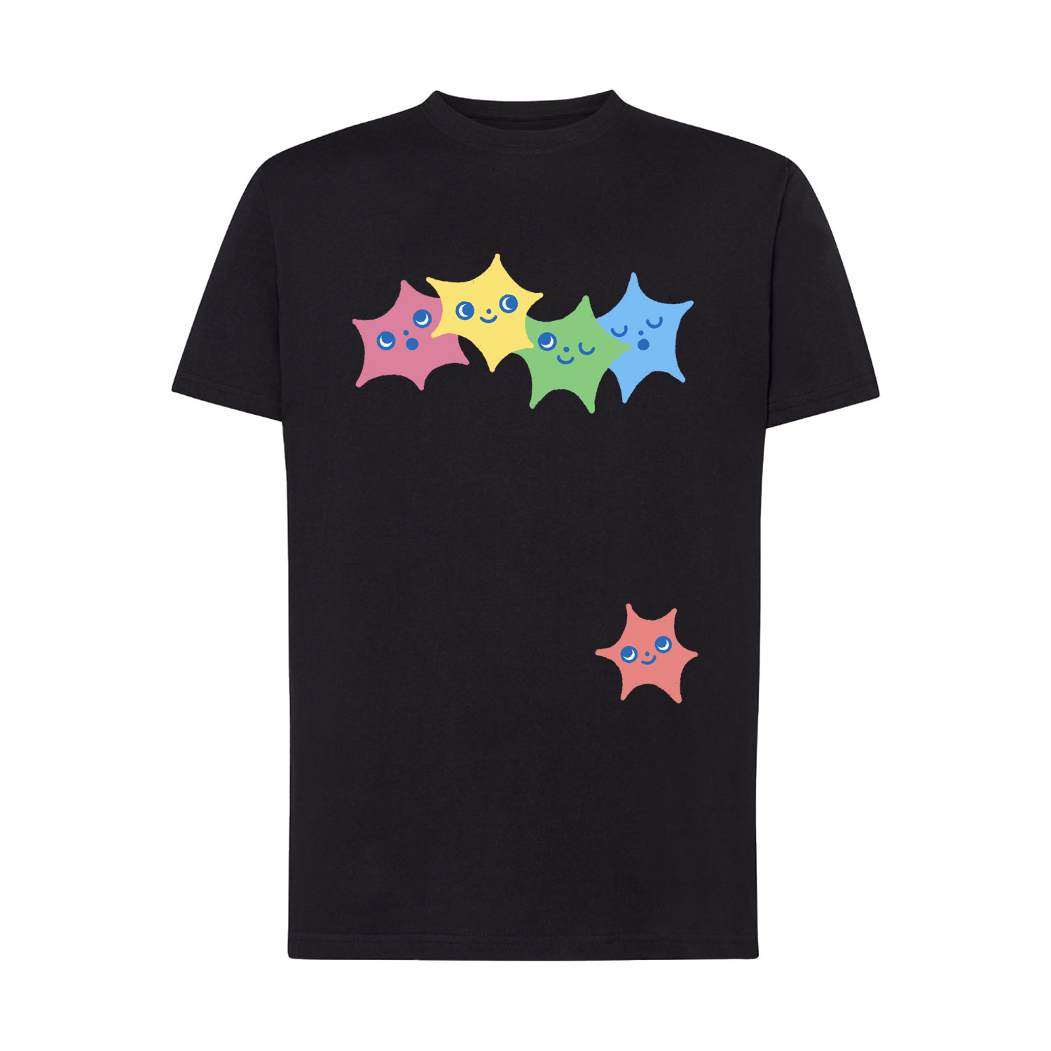 Rainbow Stars KITKATEI - Camiseta - KAMI