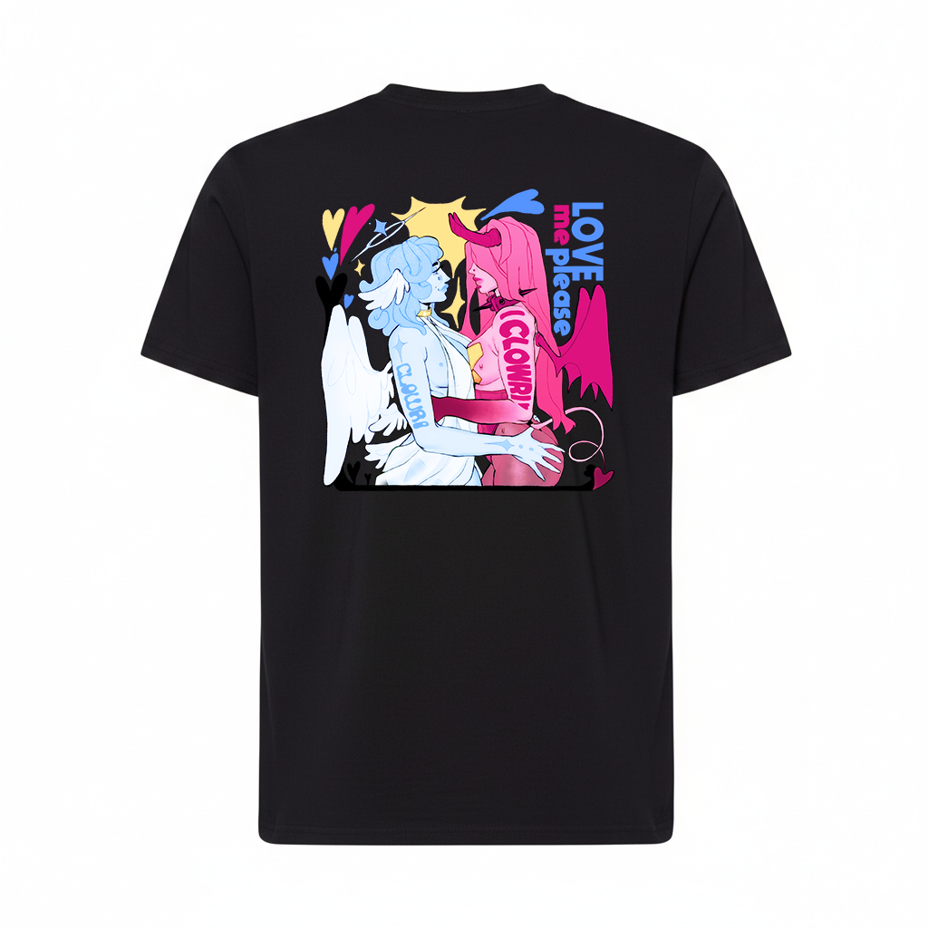 LOVE ME PLEASE! ♥ CLOWRI - Camiseta - KAMI
