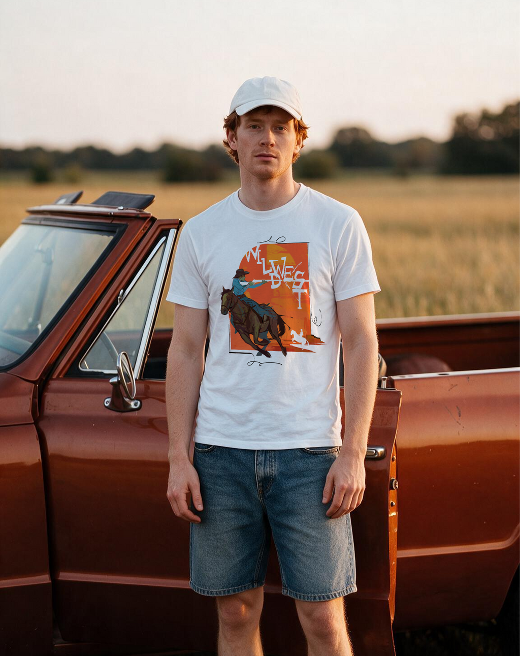 Cowboy CUARTOSOL - Camiseta - KAMI